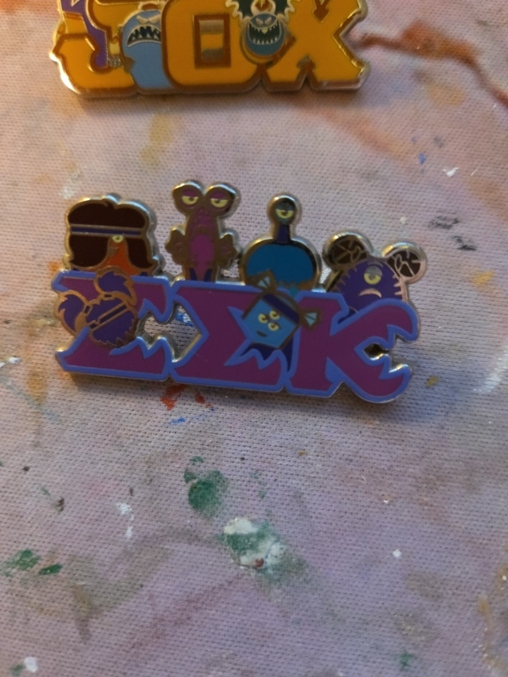 Disney Store Exclusive EEK Monsters U Pin